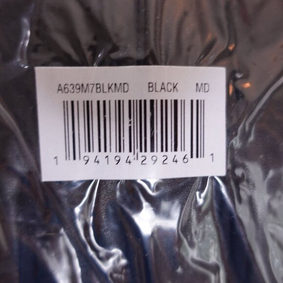 NWT Isotoner Men's Genuine Leather Gloves Size M Black SmarTouch $90 - Picture 6 of 6